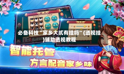 必备科技“家乡大贰有挂吗”(透视挂)辅助透视教程-第1张图片