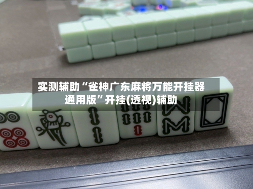 实测辅助“雀神广东麻将万能开挂器通用版”开挂(透视)辅助-第2张图片
