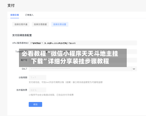 必看教程“微信小程序天天斗地主挂下载”详细分享装挂步骤教程-第1张图片