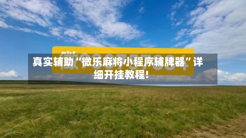 真实辅助“微乐麻将小程序辅牌器”详细开挂教程!-第3张图片