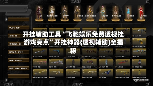 开挂辅助工具“飞驰娱乐免费透视挂游戏亮点”开挂神器{透视辅助}全揭秘-第2张图片