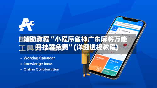 辅助教程“小程序雀神广东麻将万能开挂器免费”(详细透视教程)-第2张图片