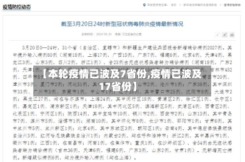 【本轮疫情已波及7省份,疫情已波及17省份】-第1张图片