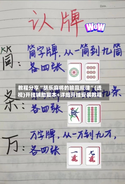 教程分享“胡乐麻将的输赢规律”(透视)开挂辅助脚本+详细开挂安装教程-第2张图片