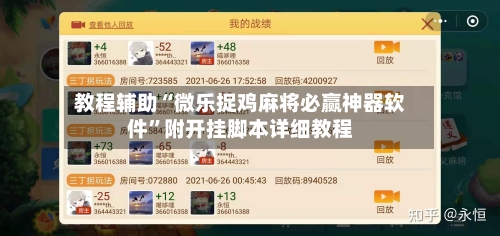 教程辅助“微乐捉鸡麻将必赢神器软件	”附开挂脚本详细教程-第2张图片