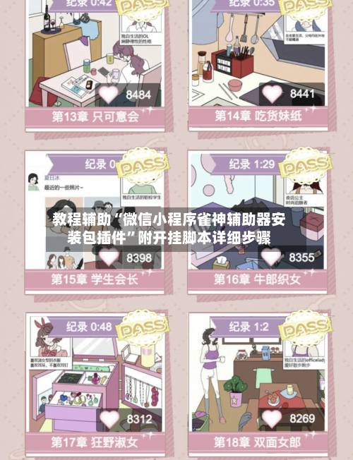 教程辅助“微信小程序雀神辅助器安装包插件”附开挂脚本详细步骤-第1张图片