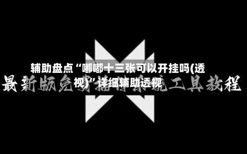 辅助盘点“嘟嘟十三张可以开挂吗(透视)”详细辅助透视-第3张图片