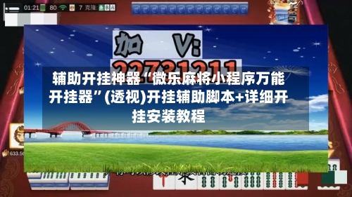 辅助开挂神器“微乐麻将小程序万能开挂器”(透视)开挂辅助脚本+详细开挂安装教程-第1张图片