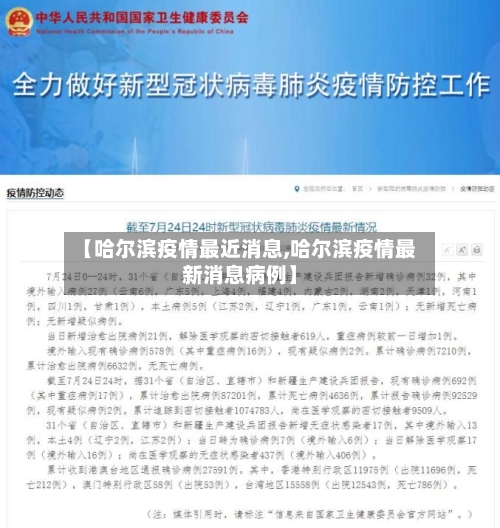 【哈尔滨疫情最近消息,哈尔滨疫情最新消息病例】-第3张图片