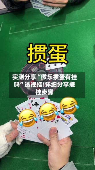 实测分享“微乐掼蛋有挂吗”透视挂!详细分享装挂步骤-第1张图片