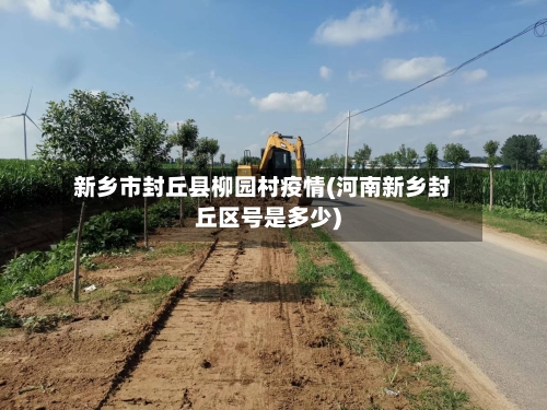新乡市封丘县柳园村疫情(河南新乡封丘区号是多少)-第2张图片