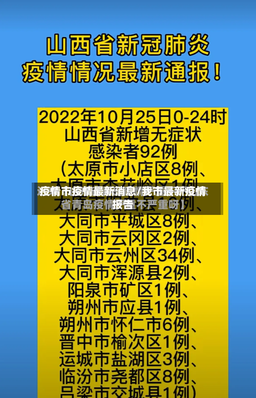 疫情市疫情最新消息/我市最新疫情报告-第2张图片