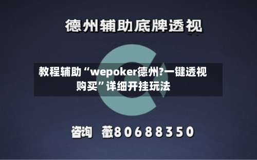 教程辅助“wepoker德州?一键透视购买”详细开挂玩法-第3张图片