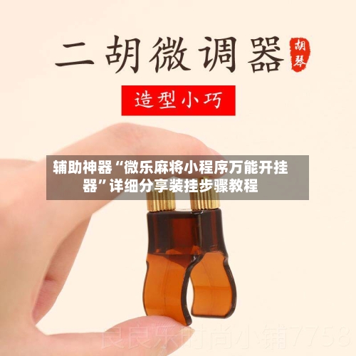 辅助神器“微乐麻将小程序万能开挂器”详细分享装挂步骤教程-第1张图片