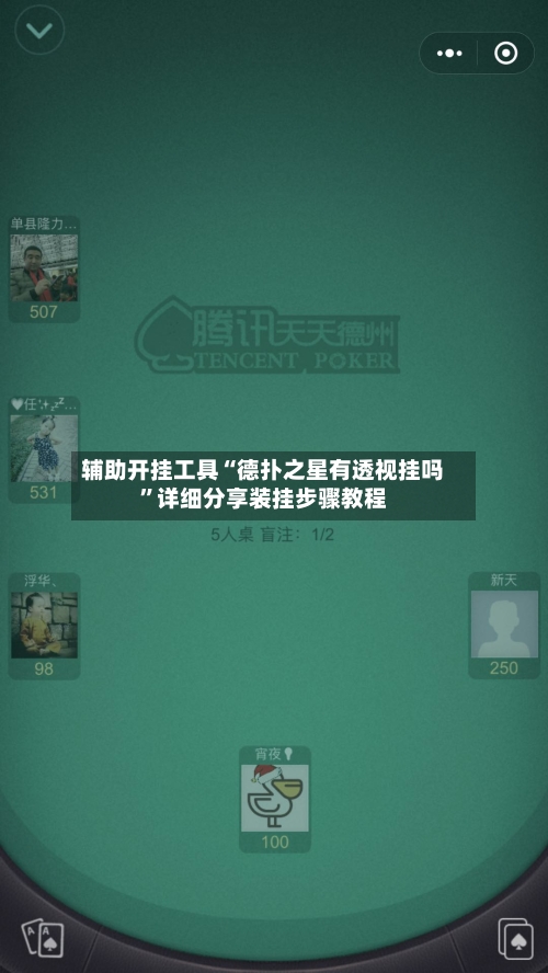 辅助开挂工具“德扑之星有透视挂吗	”详细分享装挂步骤教程-第1张图片