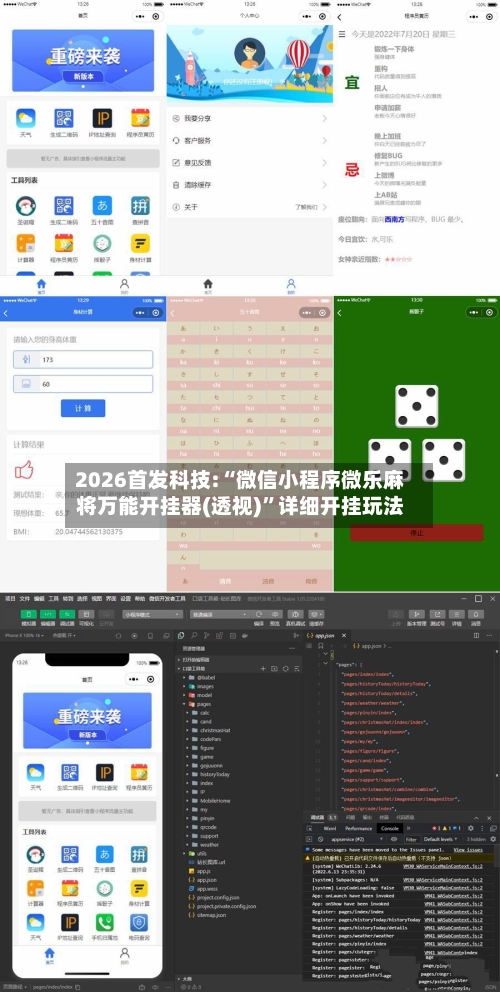 2026首发科技:“微信小程序微乐麻将万能开挂器(透视)	”详细开挂玩法-第3张图片