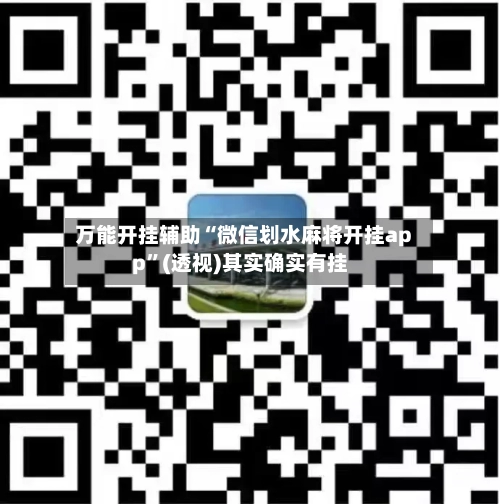 万能开挂辅助“微信划水麻将开挂app”(透视)其实确实有挂-第2张图片