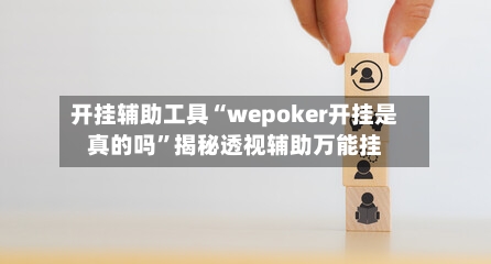 开挂辅助工具“wepoker开挂是真的吗	”揭秘透视辅助万能挂-第1张图片