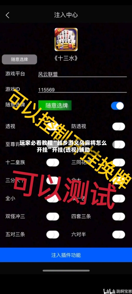 玩家必看教程“越乡游义乌麻将怎么开挂”开挂(透视)辅助-第1张图片