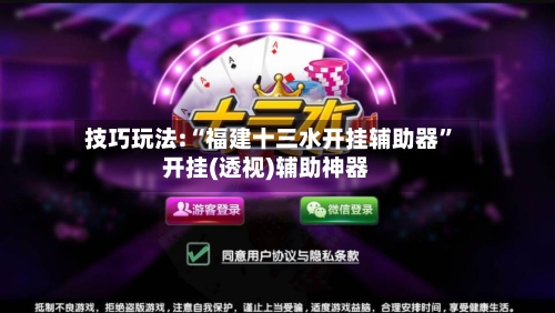 技巧玩法:“福建十三水开挂辅助器”开挂(透视)辅助神器-第2张图片