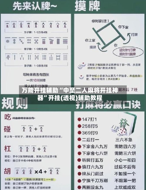万能开挂辅助“中至二人麻将开挂神器”开挂(透视)辅助教程-第1张图片