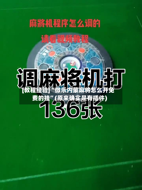 [教程经验]“微乐内蒙麻将怎么开免费的挂”(原来确实是有插件)-第1张图片