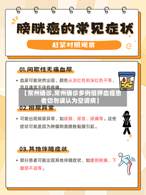 【常州确诊,常州确诊多例低钾血症患者切勿误认为空调病】-第1张图片