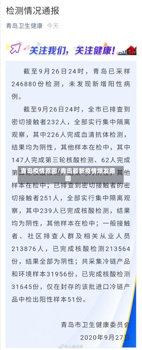 青岛疫情原因/青岛最新疫情爆发原因-第2张图片