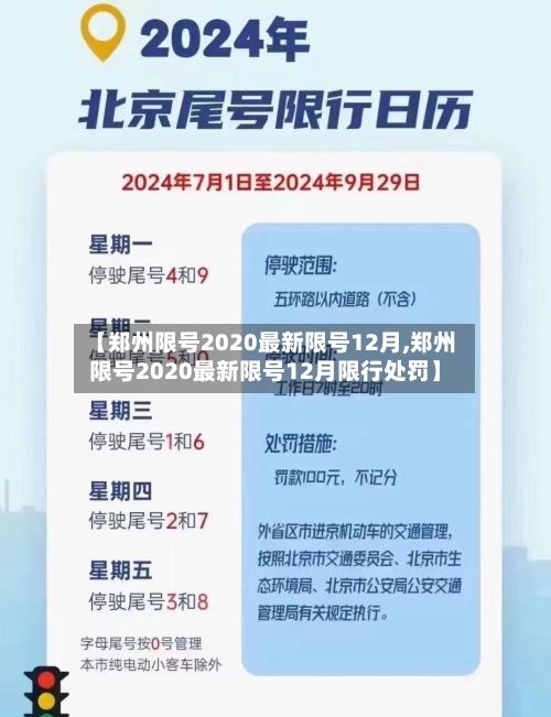 【郑州限号2020最新限号12月,郑州限号2020最新限号12月限行处罚】-第2张图片