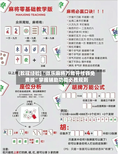 [教程经验]“微乐麻将万能开挂器免费版”掌握辅助功能必胜规则-第3张图片