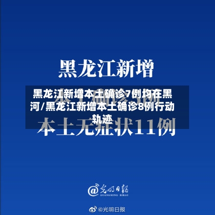 黑龙江新增本土确诊7例均在黑河/黑龙江新增本土确诊8例行动轨迹-第1张图片