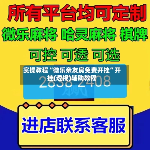 实操教程“微乐亲友房免费开挂”开挂(透视)辅助教程-第3张图片