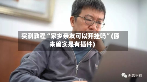 实测教程“家乡亲友可以开挂吗”(原来确实是有插件)-第1张图片