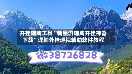 开挂辅助工具“新星游辅助开挂神器下载”详细外挂透视辅助软件教程-第1张图片