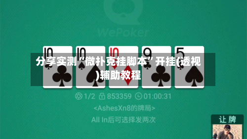 分享实测“微扑克挂脚本”开挂(透视)辅助教程-第1张图片