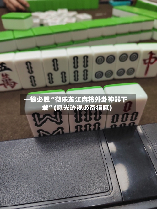 一键必胜“微乐龙江麻将外卦神器下载”(曝光透视必备猫腻)-第1张图片
