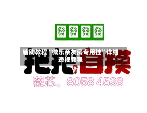 辅助教程“微乐亲友房专用挂”详细透视教程-第1张图片
