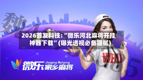 2026首发科技:“微乐河北麻将开挂神器下载”(曝光透视必备猫腻)-第3张图片