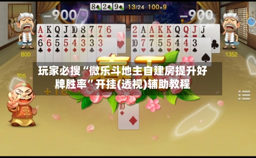 玩家必搜“微乐斗地主自建房提升好牌胜率”开挂(透视)辅助教程-第3张图片