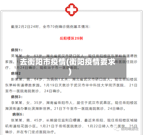 去衡阳市疫情(衡阳疫情要求)-第1张图片