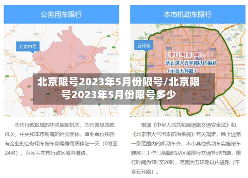 北京限号2023年5月份限号/北京限号2023年5月份限号多少-第2张图片