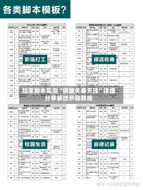 独家脚本实测“镇雄关春天挂	”详细分享装挂步骤教程-第2张图片