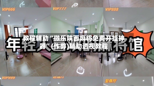 教程辅助“微乐陕西麻将免费开挂神器”(作弊)辅助透视教程-第1张图片