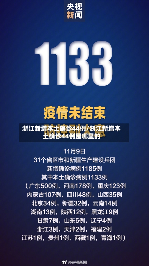浙江新增本土确诊44例/浙江新增本土确诊44例是哪里的-第2张图片