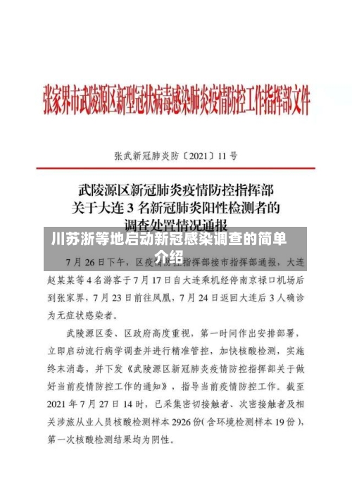 川苏浙等地启动新冠感染调查的简单介绍-第2张图片