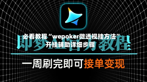必看教程“wepoker微透视挂方法”开挂辅助详细步骤-第2张图片