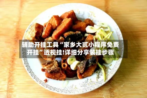辅助开挂工具“家乡大贰小程序免费开挂”透视挂!详细分享装挂步骤-第2张图片