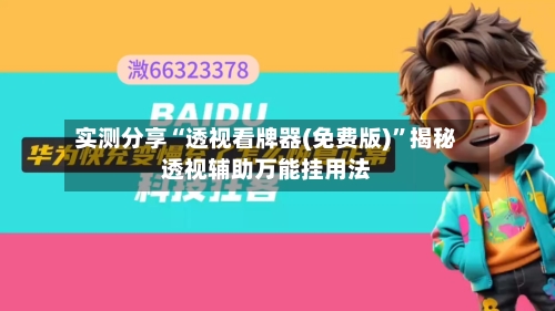 实测分享“透视看牌器(免费版)”揭秘透视辅助万能挂用法-第2张图片