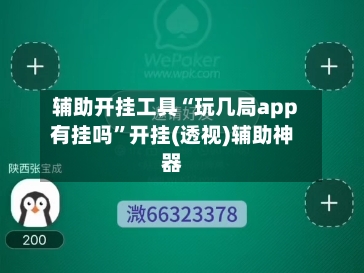 辅助开挂工具“玩几局app有挂吗	”开挂(透视)辅助神器-第2张图片