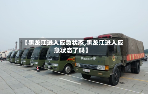 【黑龙江进入应急状态,黑龙江进入应急状态了吗】-第1张图片